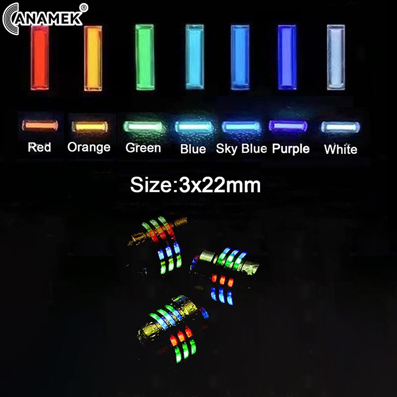 Tritium Gas Tube - แก้วส่องสว่างหลอดไม่ Tritium แก๊ส Rod EDC Luminous