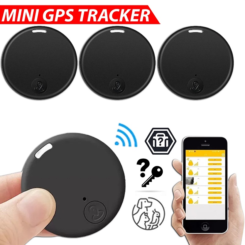 Smartwatch Watches With Bluetooth - เครื่องติดตาม GPS ขนาดเล็ก อุปกรณ์ป้องกันการสูญหาย พร้อมสัญญาณเตือนภัย พวงกุญแจอัจฉริยะ