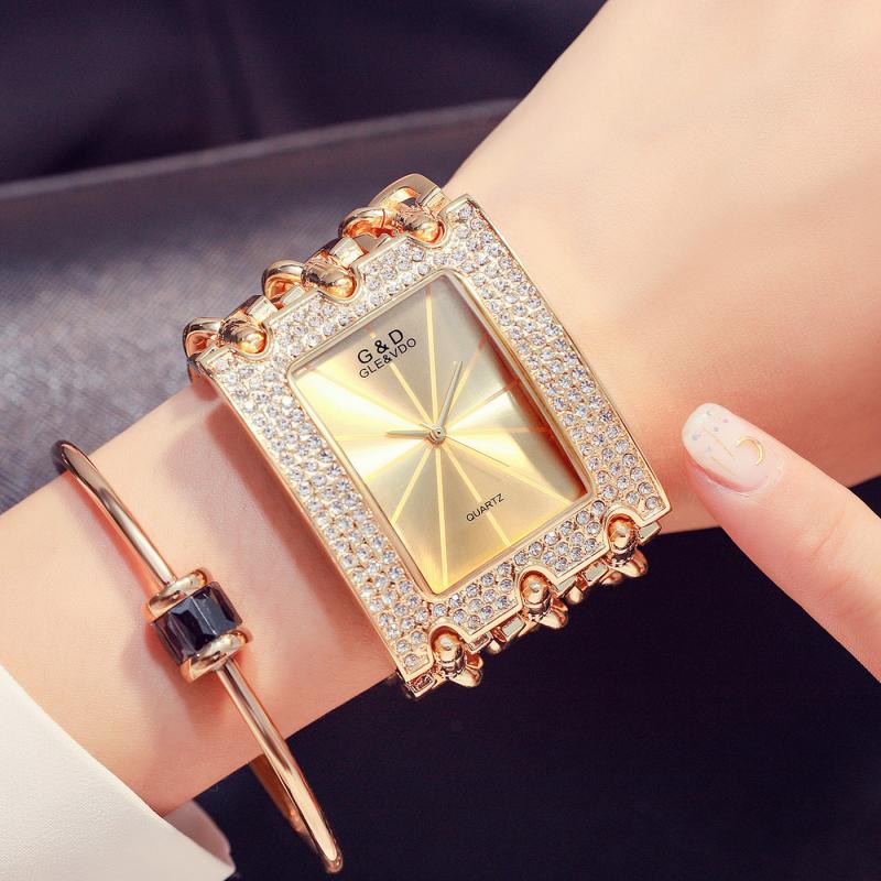 Minimalist Thin Watch - G & D ใหม่ Casual แฟชั่นผู้หญิงสร้อยข้อมือนาฬิกาสําหรับหญิงนาฬิกาสาม