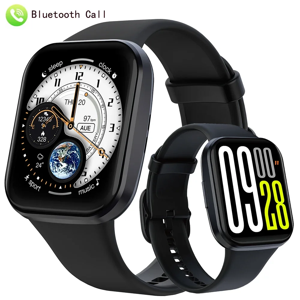 Smartwatch Luxury Watches For Women - สมาร์ทวอทช์อิเล็กทรอนิกส์สุดหรู นาฬิกาติดตามสุขภาพ รองรับการโทรผ่านบลูทูธ สมาร์ทแบนด์ ตรวจวัดอัตราการเต้นของหัวใจ นาฬิกาข้อมือสำหรับออกกำลังกาย