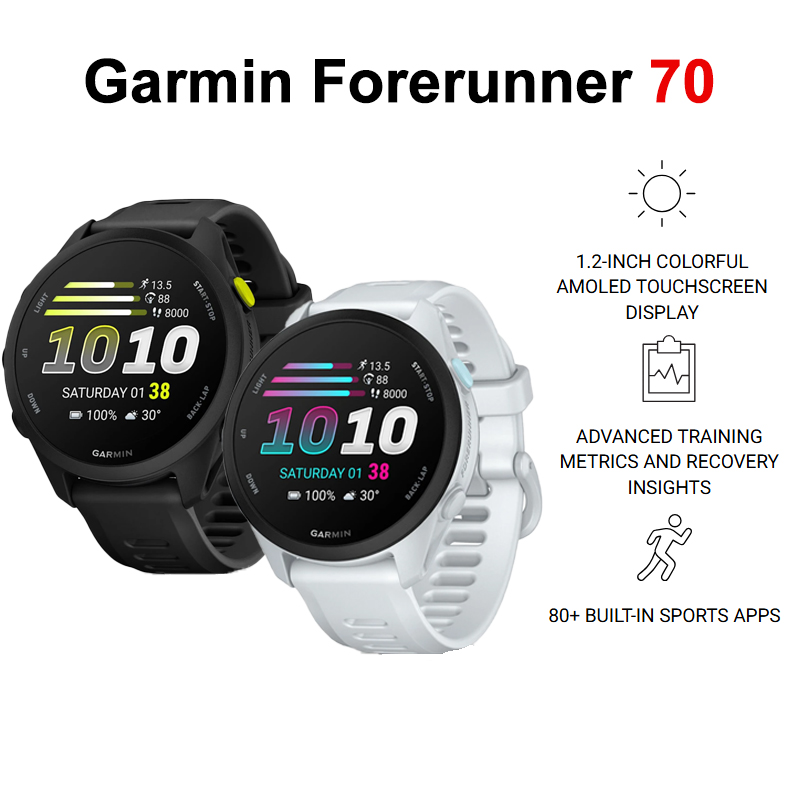 Timex Watches Smartwatch - Garmin Forerunner 70 นาฬิกาสมาร์ทวอทช์ GPS สำหรับวิ่ง