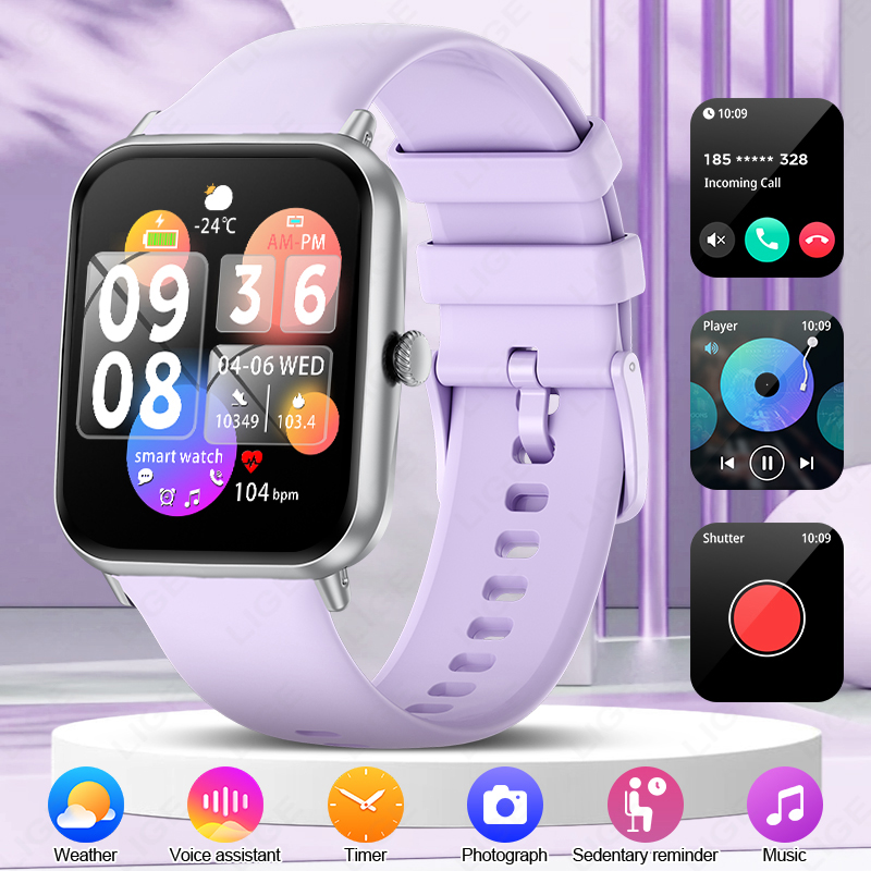 Watches Ladies Smartwatch - LIGE แฟชั่น 1.83 