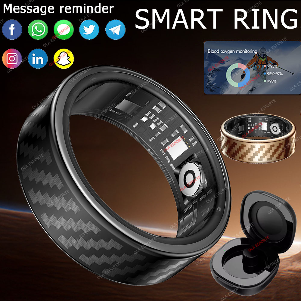 Smartwatch Health Watches - แหวนสมาร์ทรุ่นใหม่ล่าสุด แจ้งเตือนสายโทรและข้อความ ควบคุมด้วยท่าทางมือ ตรวจสอบสุขภาพ กันน้ำ IP68