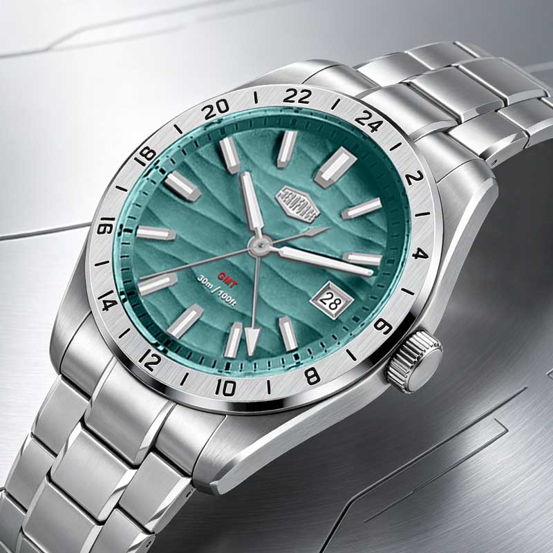 Timex Watches Smartwatch - นาฬิกา HEROFORCE คุณภาพเยี่ยม รุ่น GMT สำหรับผู้ชาย