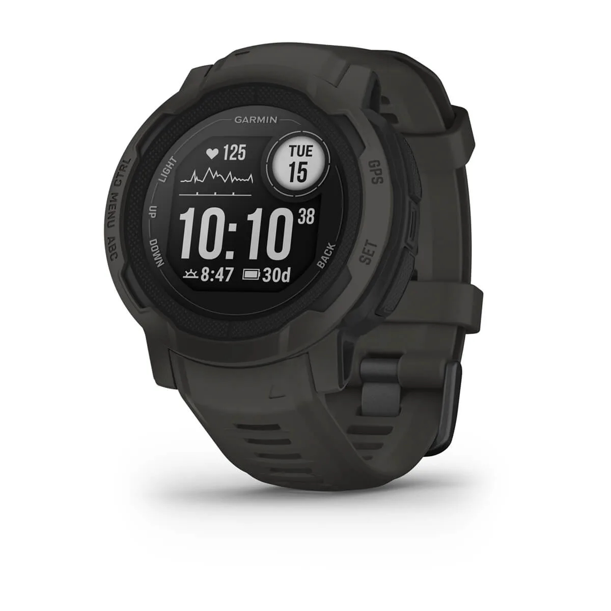 Timex Watches Smartwatch - นาฬิกาสปอร์ต Garmin Instinct 2 พร้อมฟังก์ชันวัดอัตราการเต้นของหัวใจ วัดออกซิเจนในเลือด