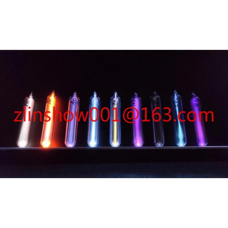 Tritium Gas Tube - แก้วปิดผนึกหายากแก๊สส่องสว่างหลอด,หายากแก๊สส่องสว่างองค์ประกอบคอลเลกชัน,แก้วปิดผนึก xenon inert แก๊สหลอดส่องสว่าง 1/5/6/8/9