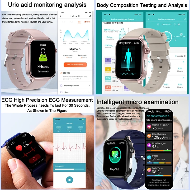สมาร์ทวอทช์เพื่อสุขภาพรุ่นใหม่ - Smartwatch Health Watches บทวิจารณ์และราคา