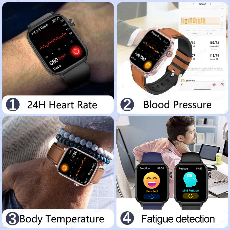 สมาร์ทวอทช์เพื่อสุขภาพรุ่นใหม่ - Smartwatch Health Watches บทวิจารณ์และราคา