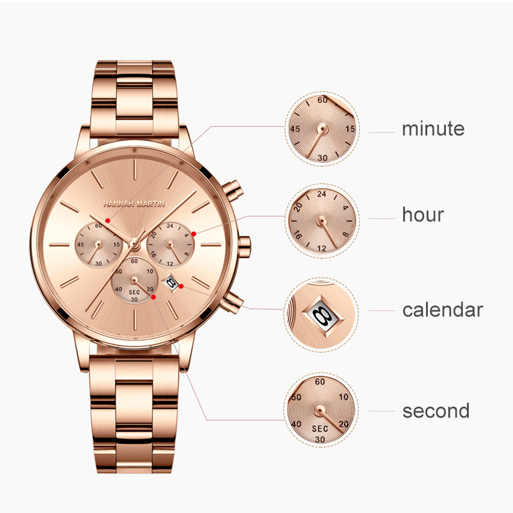 แฟชั่นผู้หญิงนาฬิกาสไตล์เรียบง - Minimalist Thin Watch บทวิจารณ์และราคา