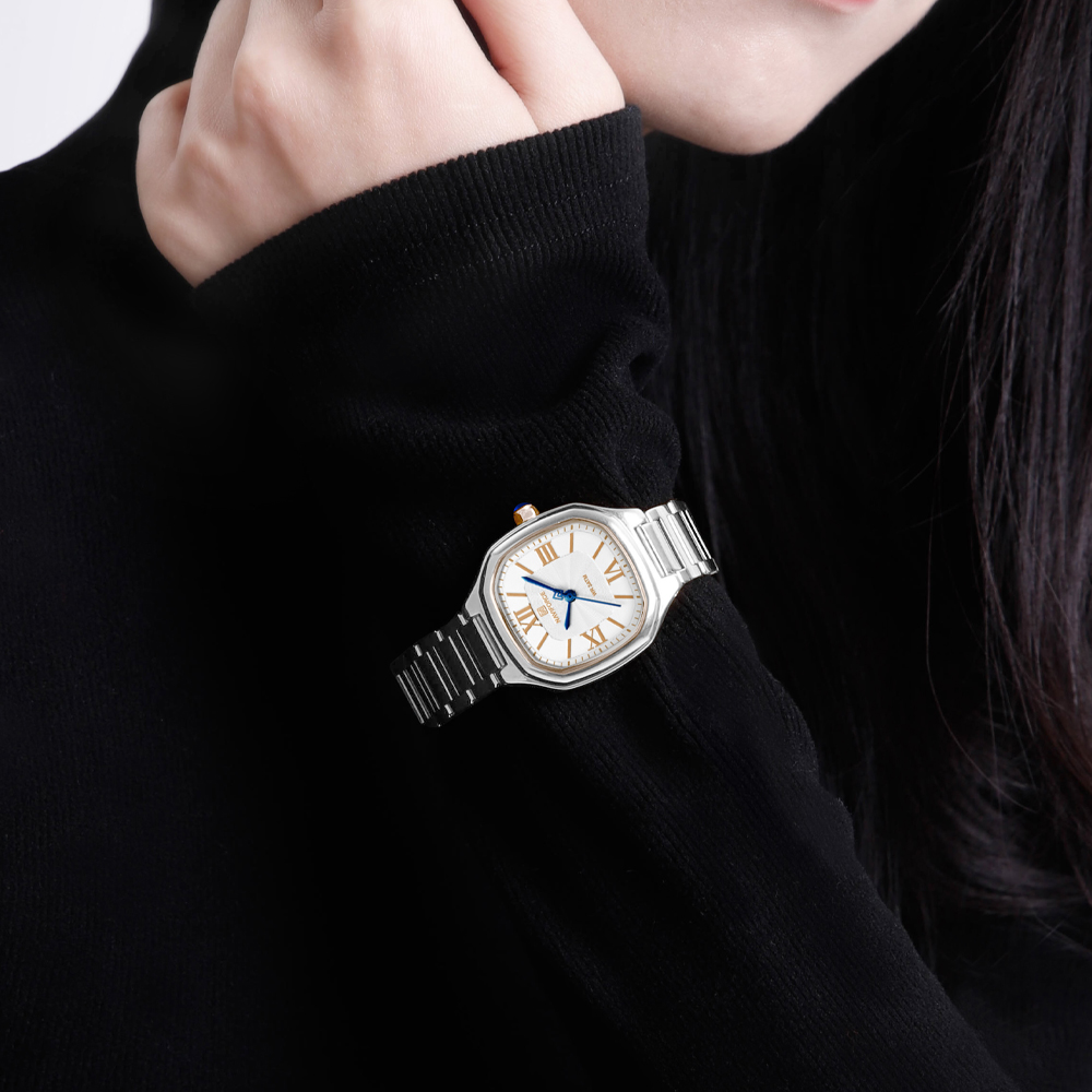 NAVIFORCE นาฬิกาผู้หญิงหรูหราห - Minimalist Thin Watch บทวิจารณ์และราคา