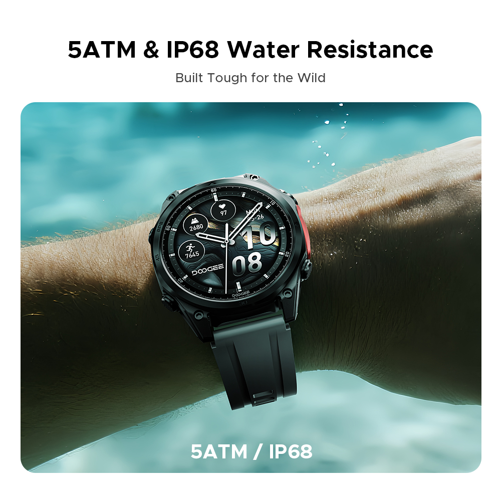 สมาร์ทวอทช์ DOOGEE ANYWISE W1  - Smartwatch Health Watches บทวิจารณ์และราคา
