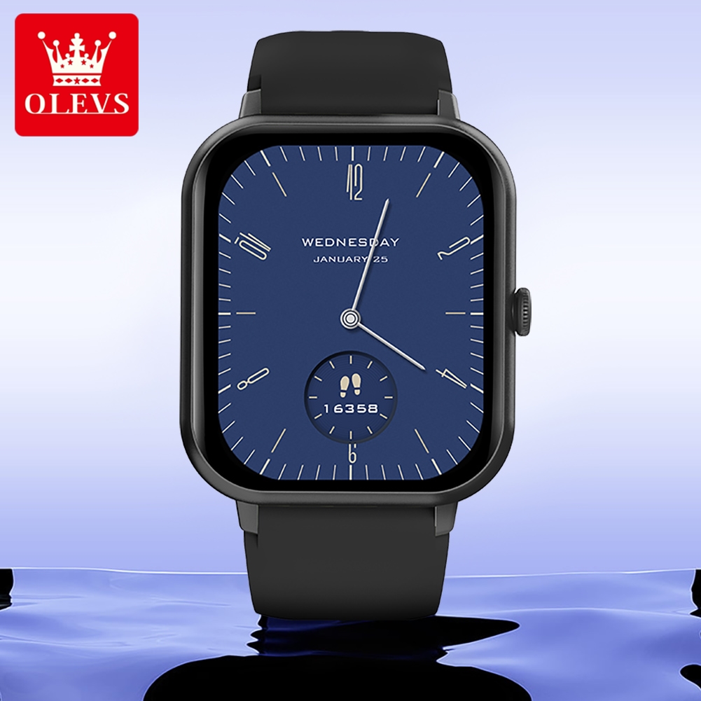 OLEVS นาฬิกากีฬาหลายภาษาอิเล็ก - Smartwatch Health Watches บทวิจารณ์และราคา