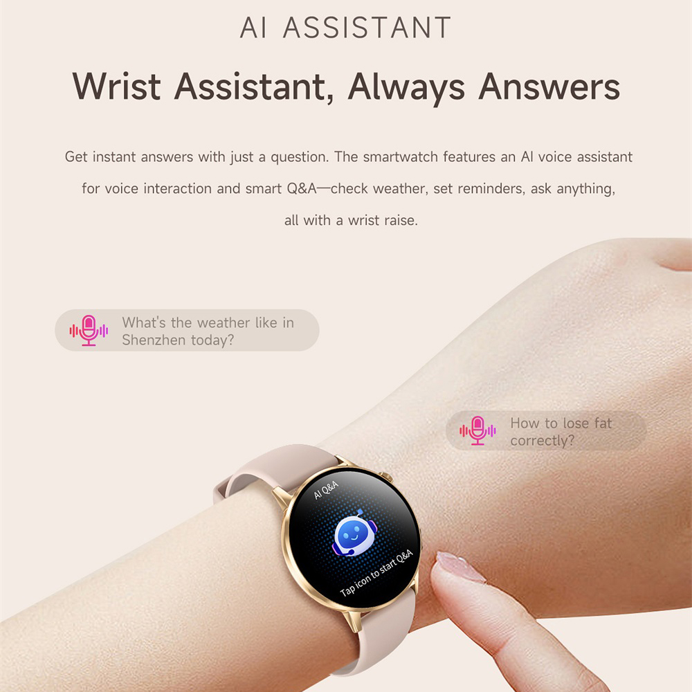สมาร์ทวอทช์กันน้ำ ไฟฉายในตัว ห - Smartwatch Luxury Watches For Women บทวิจารณ์และราคา
