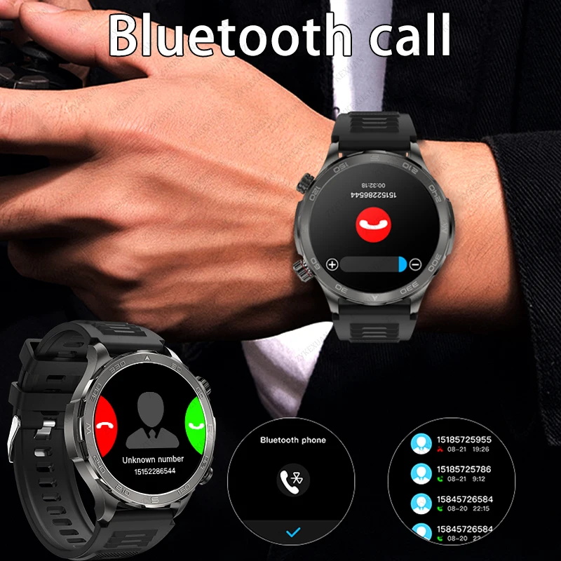 ใหม่ GPS ติดตามสมาร์ทวอทช์ผู้ช - Smartwatch Watches With Bluetooth บทวิจารณ์และราคา