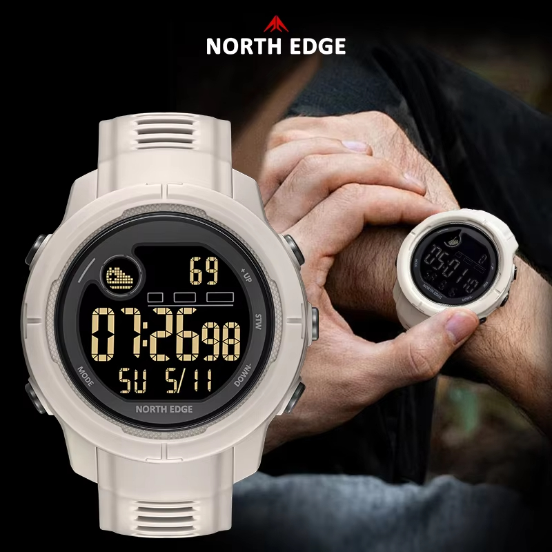 NORTH EDGE NEW MARS 5 นาฬิกาดิ - Smartwatch Watches For Men Digital บทวิจารณ์และราคา