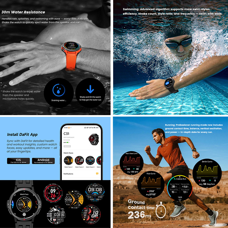 นาฬิกาสมาร์ทวอทช์บลูทูธ พร้อมเ - Timex Watches Smartwatch บทวิจารณ์และราคา