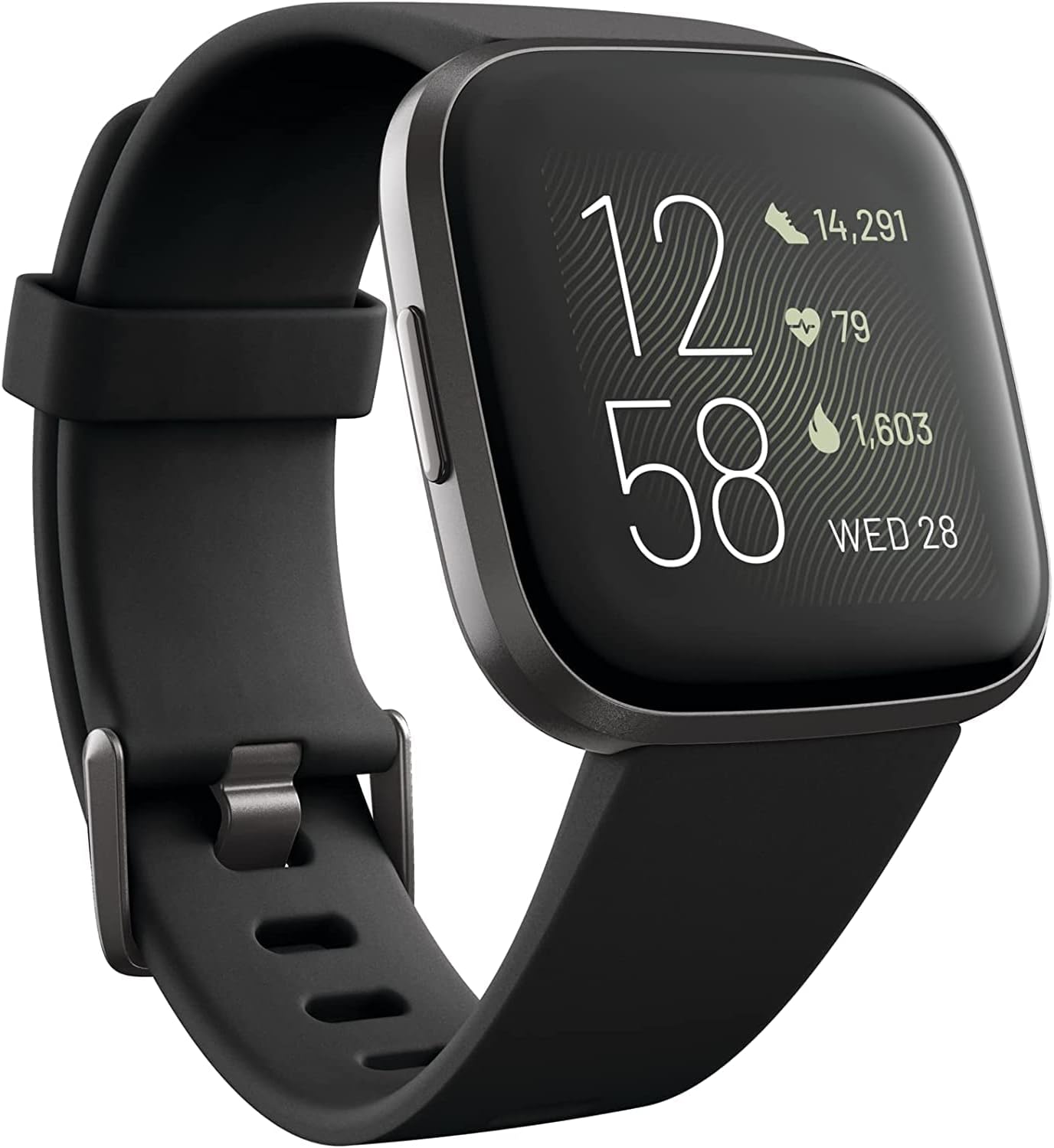 Fitbit Versa 2 สมาร์ทวอทช์สุขภ - Smartwatch Health Watches บทวิจารณ์และราคา