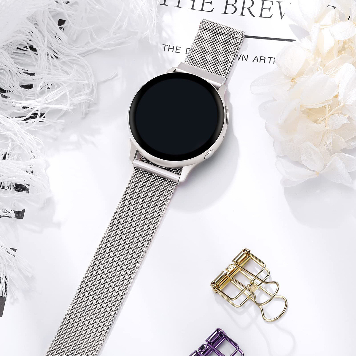 นาฬิกาแฟชั่นสําหรับ Samsung Ga - Smartwatch Luxury Watches For Women บทวิจารณ์และราคา