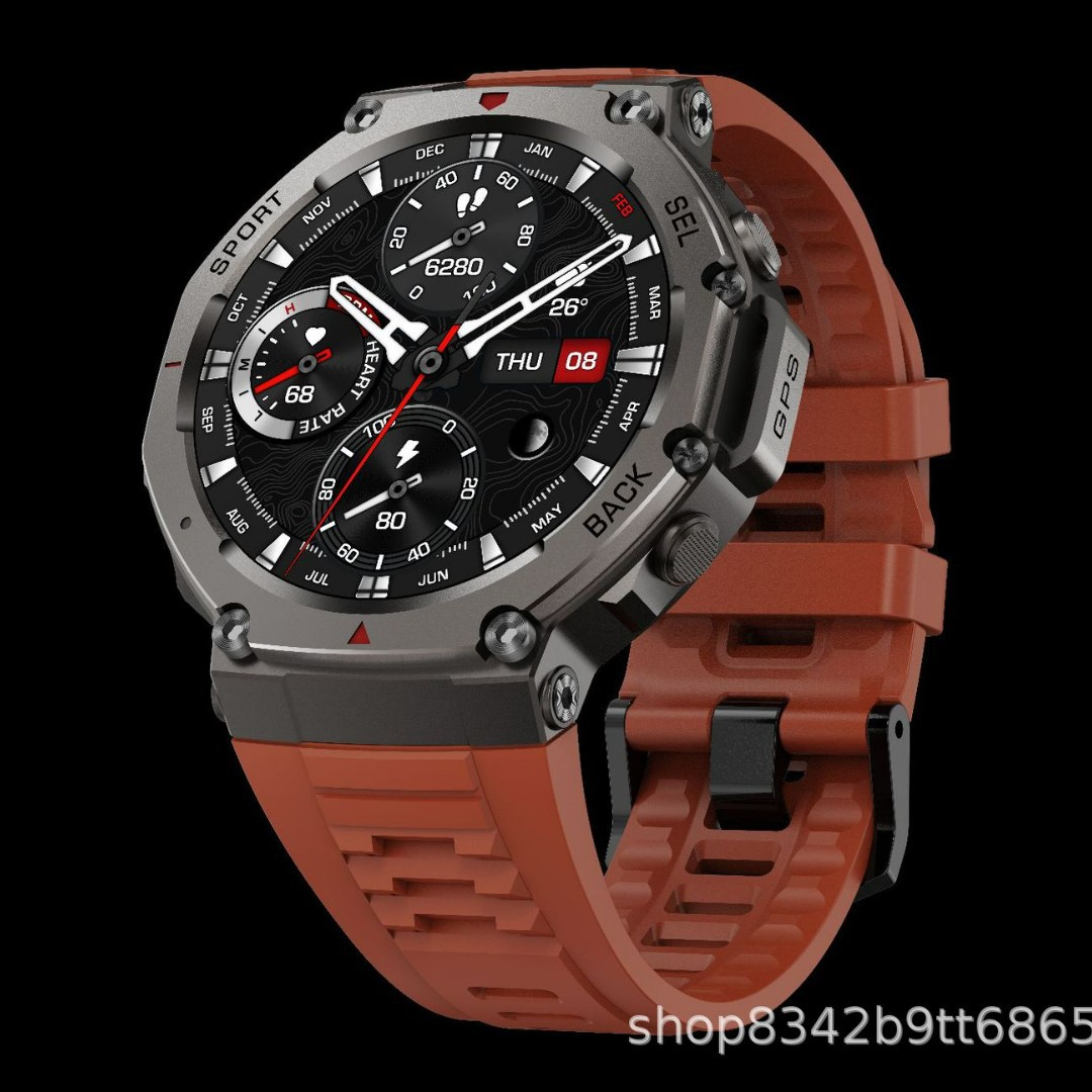 สมาร์ทวอทช์ DM58, หน้าจอ AMOLE - Smartwatch Watches With Bluetooth บทวิจารณ์และราคา