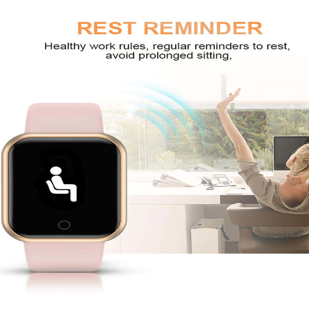 นาฬิกาอัจฉริยะเล่นกีฬาบลูทูธจอ - Smartwatch Health Watches บทวิจารณ์และราคา
