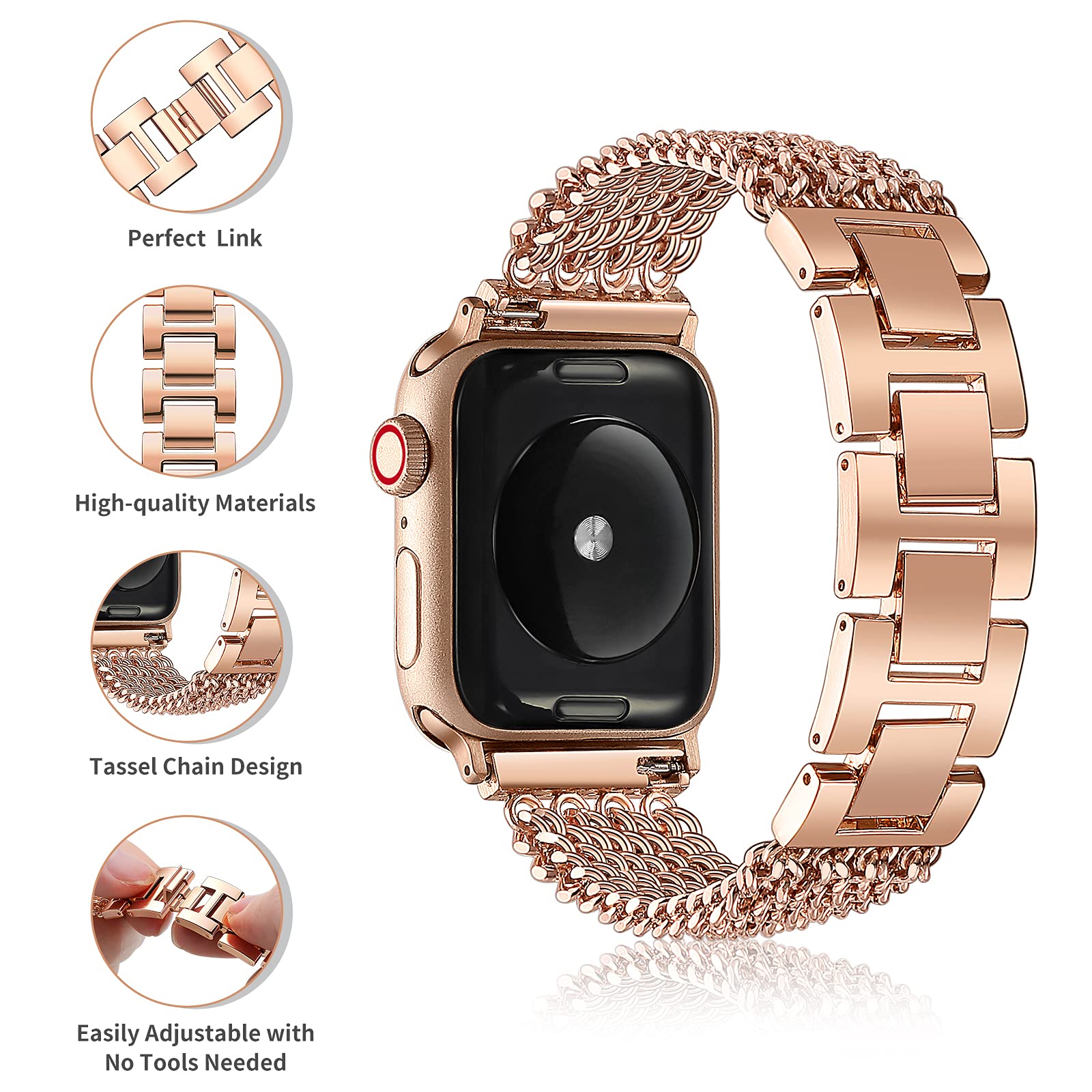 Starlight สำหรับ Apple นาฬิกา8 - Smartwatch Luxury Watches For Women บทวิจารณ์และราคา