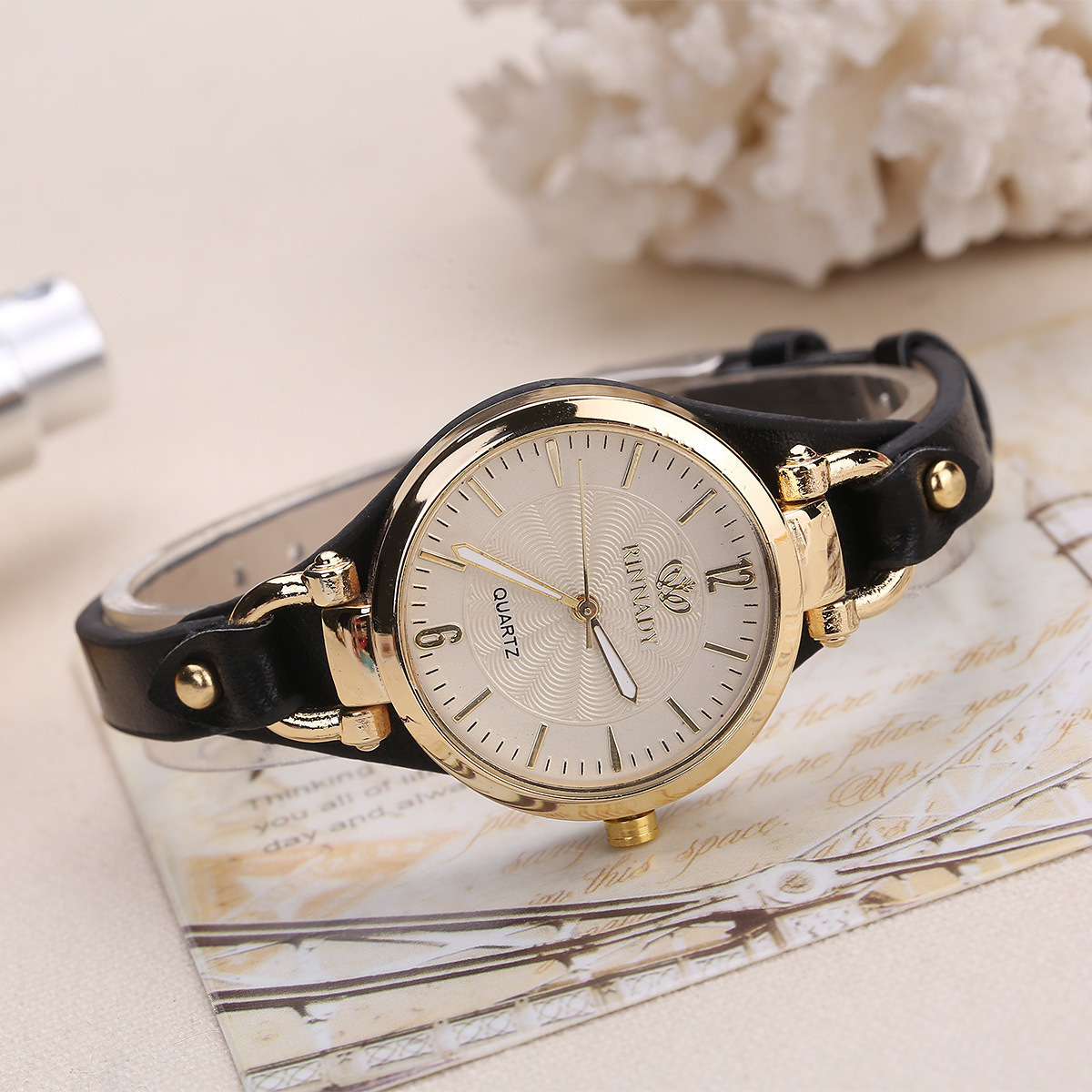 นาฬิกาควอทซ์หรูหราเรียบง่ายทัน - Minimalist Thin Watch บทวิจารณ์และราคา
