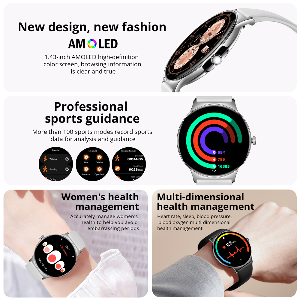 COLMI V89 ผู้หญิงSmartwatch 1. - Watches Ladies Smartwatch บทวิจารณ์และราคา