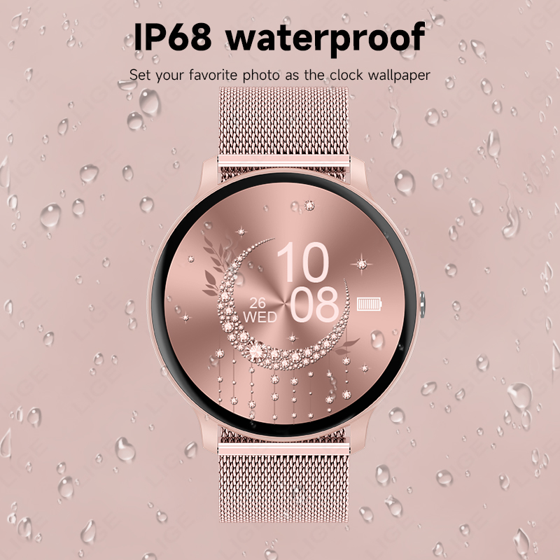 2026 ใหม่ผู้หญิงบลูทูธนาฬิกาสม - Watches Ladies Smartwatch บทวิจารณ์และราคา