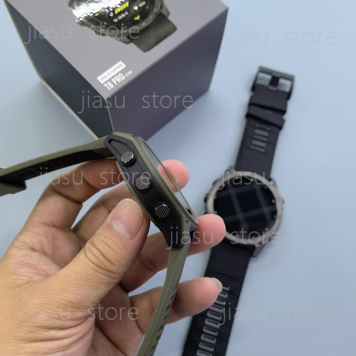 นาฬิกาอัจฉริยะ T8PRO GPS กันน้ - Smartwatch Watches With Bluetooth บทวิจารณ์และราคา
