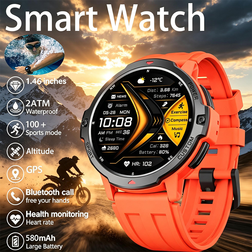 ใหม่ 6 แกนไจโรสโคปทหาร GPS สมา - Timex Watches Smartwatch บทวิจารณ์และราคา