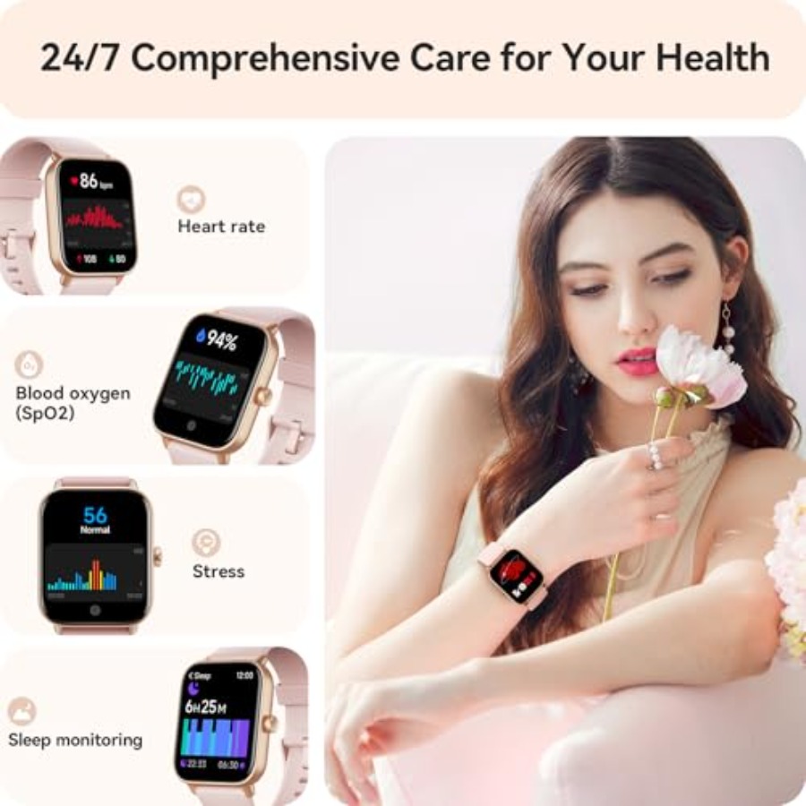 สมาร์ทวอทช์สำหรับผู้หญิง รองรั - Smartwatch Luxury Watches For Women บทวิจารณ์และราคา