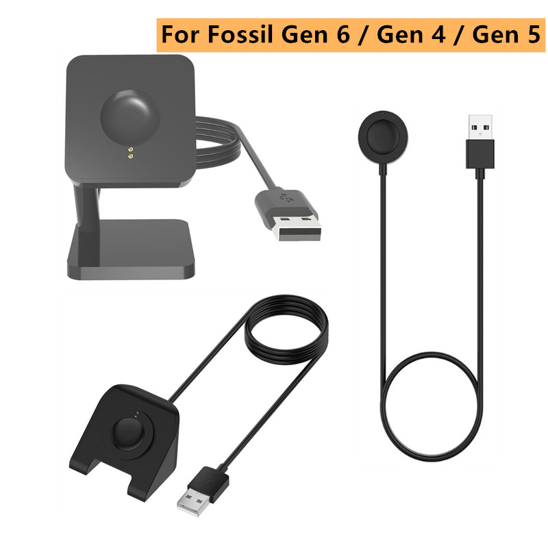 1M USB USB Fast Charge แท่นชาร - Fossil Watches Smartwatch Gen 5 บทวิจารณ์และราคา