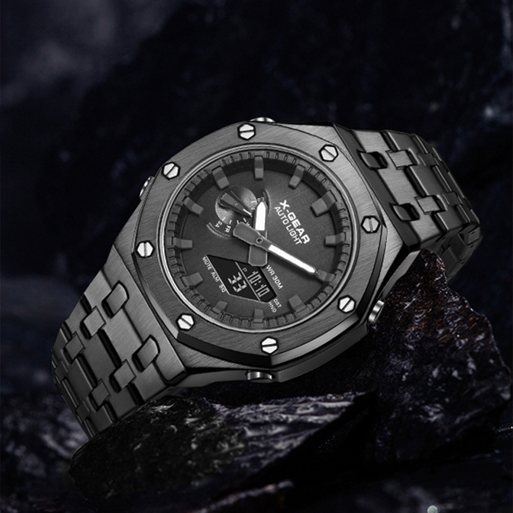 แฟชั่นลำลองธุรกิจนาฬิกาควอทซ์น - Smartwatch Watches For Men Digital บทวิจารณ์และราคา