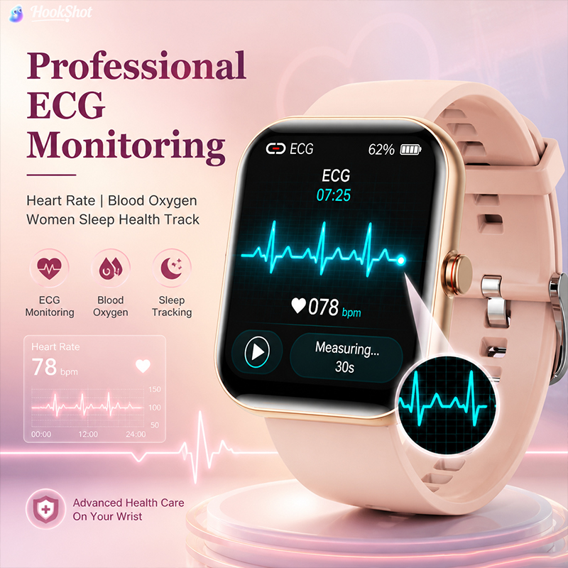 สมาร์ทวอทช์สำหรับผู้หญิง รองรั - Watches Ladies Smartwatch บทวิจารณ์และราคา