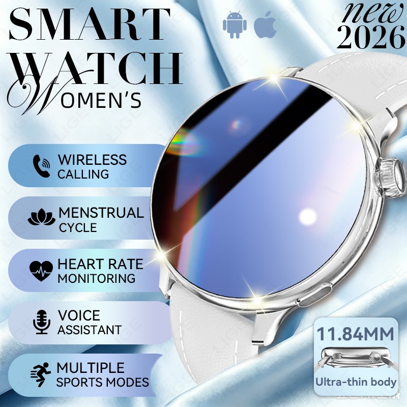 LIGE นาฬิกาอัจฉริยะสำหรับผู้หญ - Smartwatch Luxury Watches For Women บทวิจารณ์และราคา