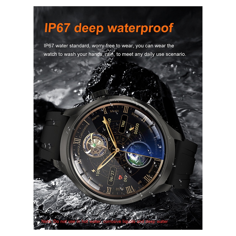 สมาร์ทวอทช์อัลตร้าเอชดีขนาด 1. - Smartwatch Watches With Bluetooth บทวิจารณ์และราคา