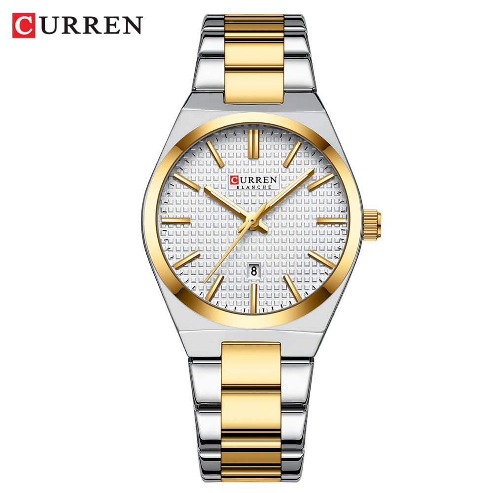 CURREN นาฬิกาควอตซ์สำหรับผู้หญ - Minimalist Thin Watch บทวิจารณ์และราคา