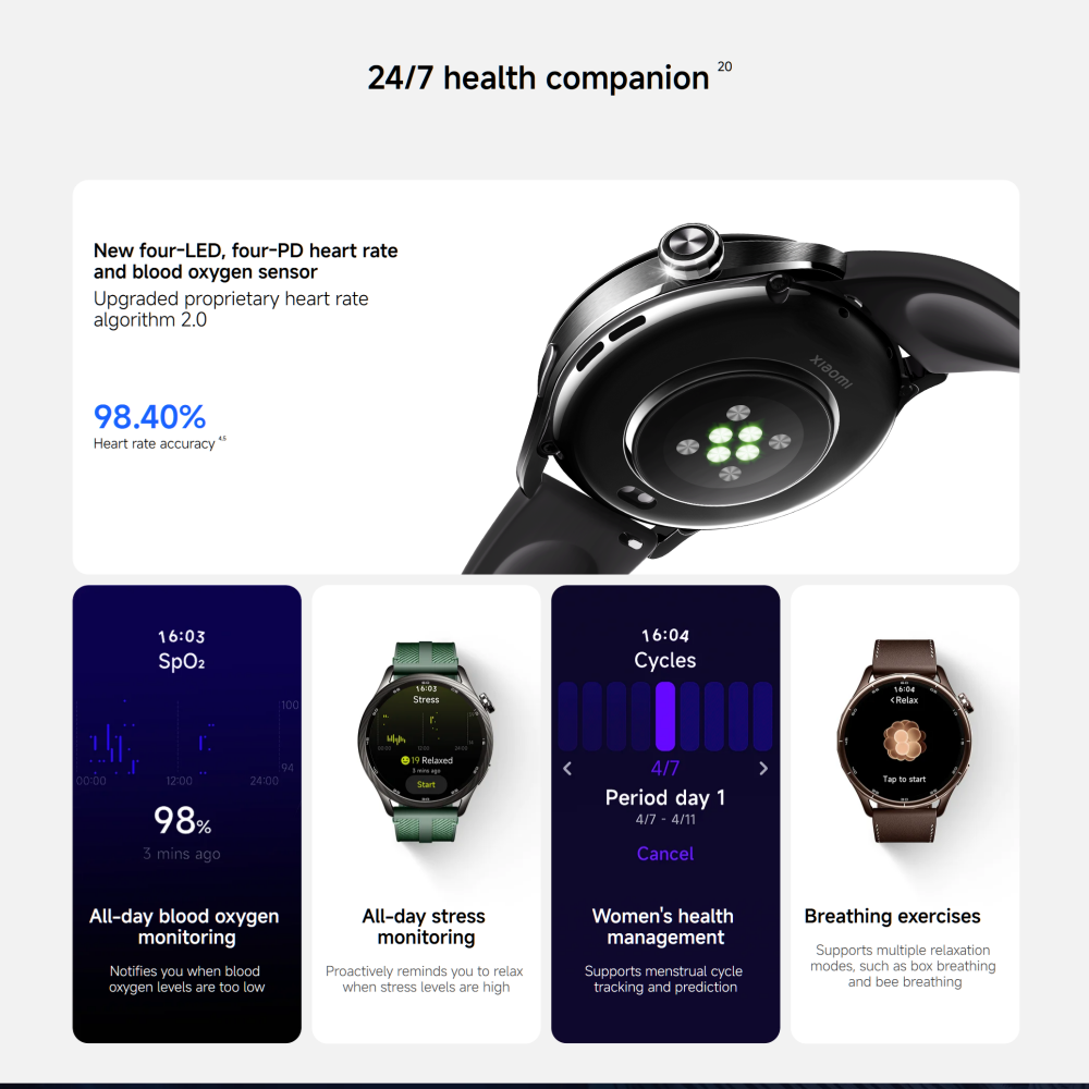Xiaomi Watch S5 รุ่น Global ระ - Timex Watches Smartwatch บทวิจารณ์และราคา