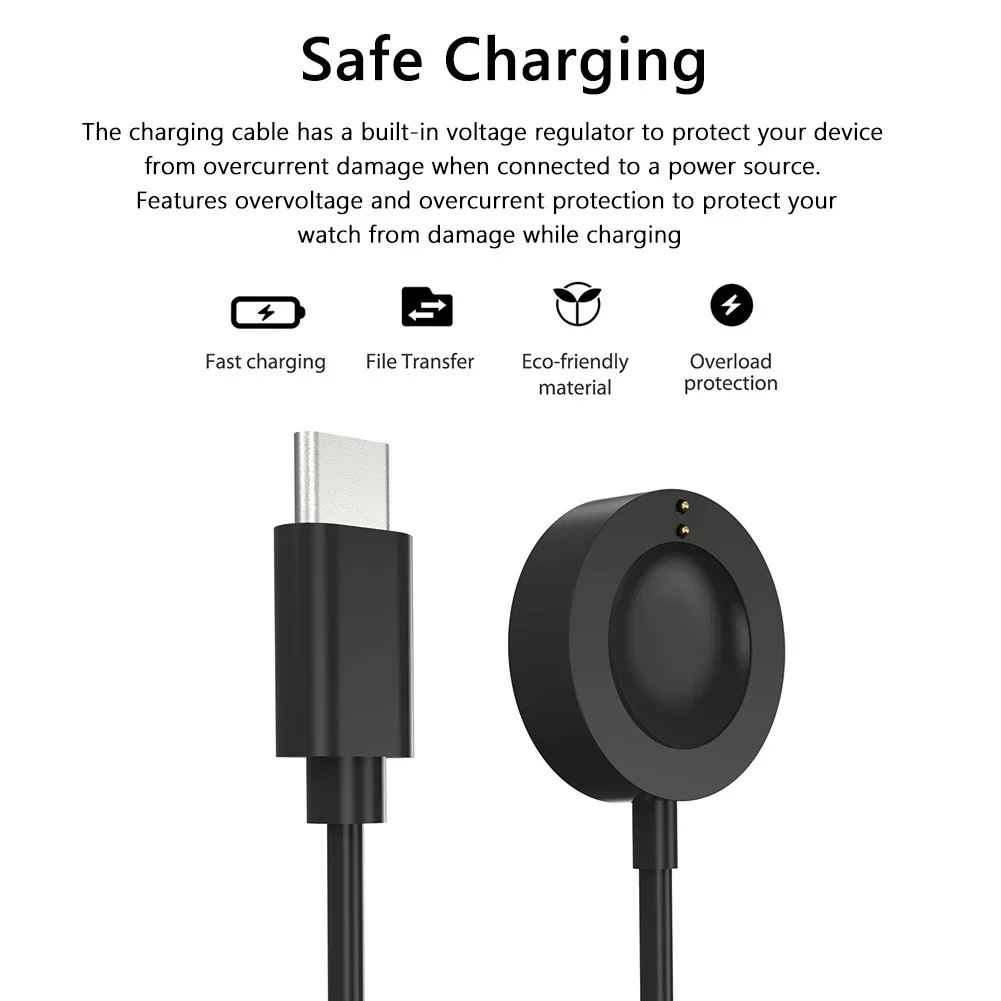 1M USB Type-C แท่นชาร์จแม่เหล็ - Fossil Watches Smartwatch Gen 5 บทวิจารณ์และราคา