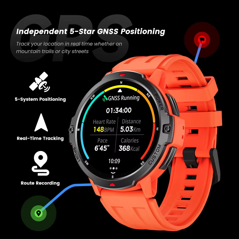 นาฬิกาสมาร์ทวอทช์ C31 GPS พร้อ - Timex Watches Smartwatch บทวิจารณ์และราคา