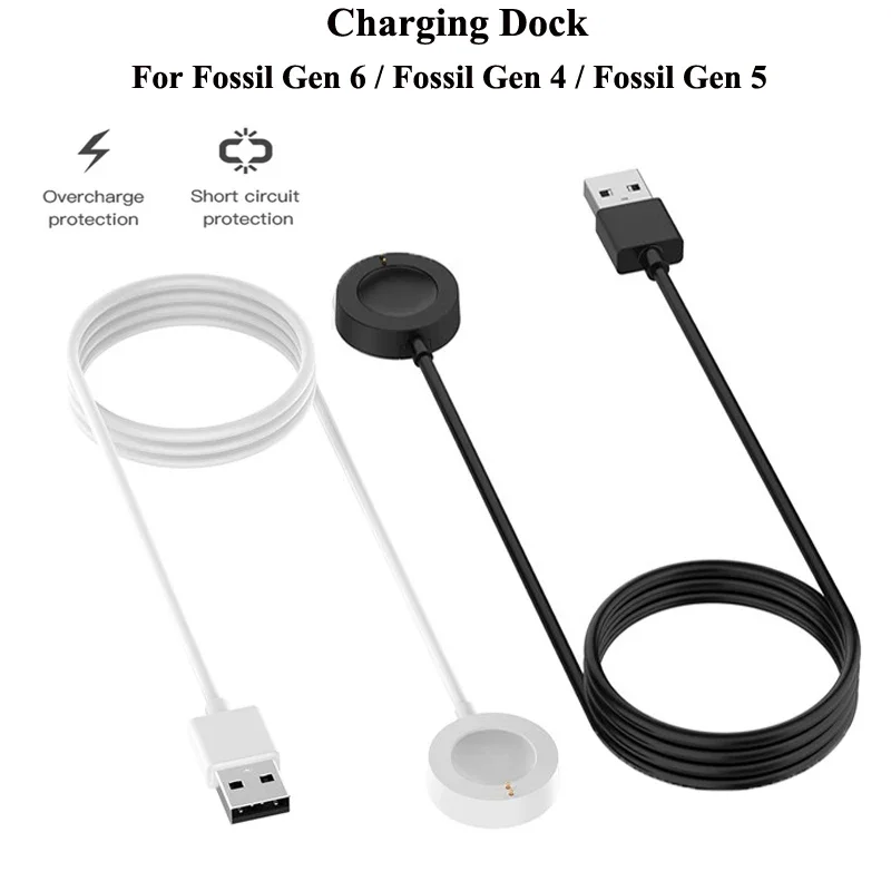 1M USB Magnetic Fast Charger D - Fossil Watches Smartwatch Gen 5 บทวิจารณ์และราคา