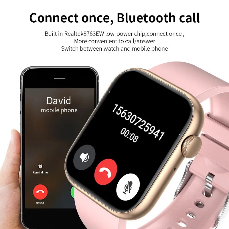 Lige สมาร์ทวอทช์โทรได้บลูทูธผู - Smartwatch Watches For Men Digital บทวิจารณ์และราคา