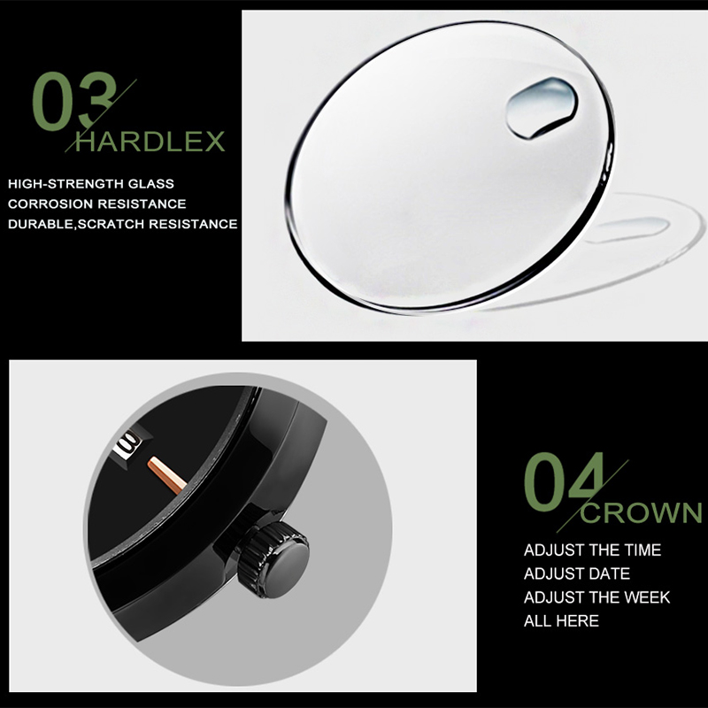 แฟชั่นผู้ชายนาฬิกาสไตล์ควอตซ์ส - Minimalist Thin Watch บทวิจารณ์และราคา