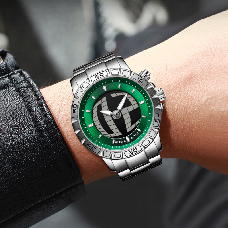 นาฬิกาข้อมือผู้ชายหรูหรา ดีไซน - Smartwatch Watches For Men Digital บทวิจารณ์และราคา