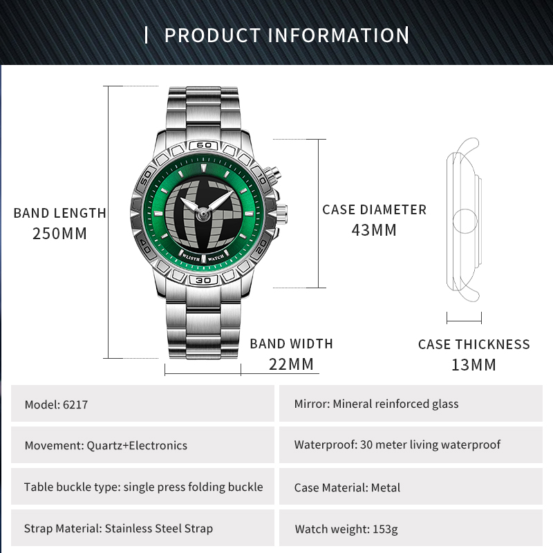 นาฬิกาข้อมือผู้ชายหรูหรา ดีไซน - Smartwatch Watches For Men Digital บทวิจารณ์และราคา