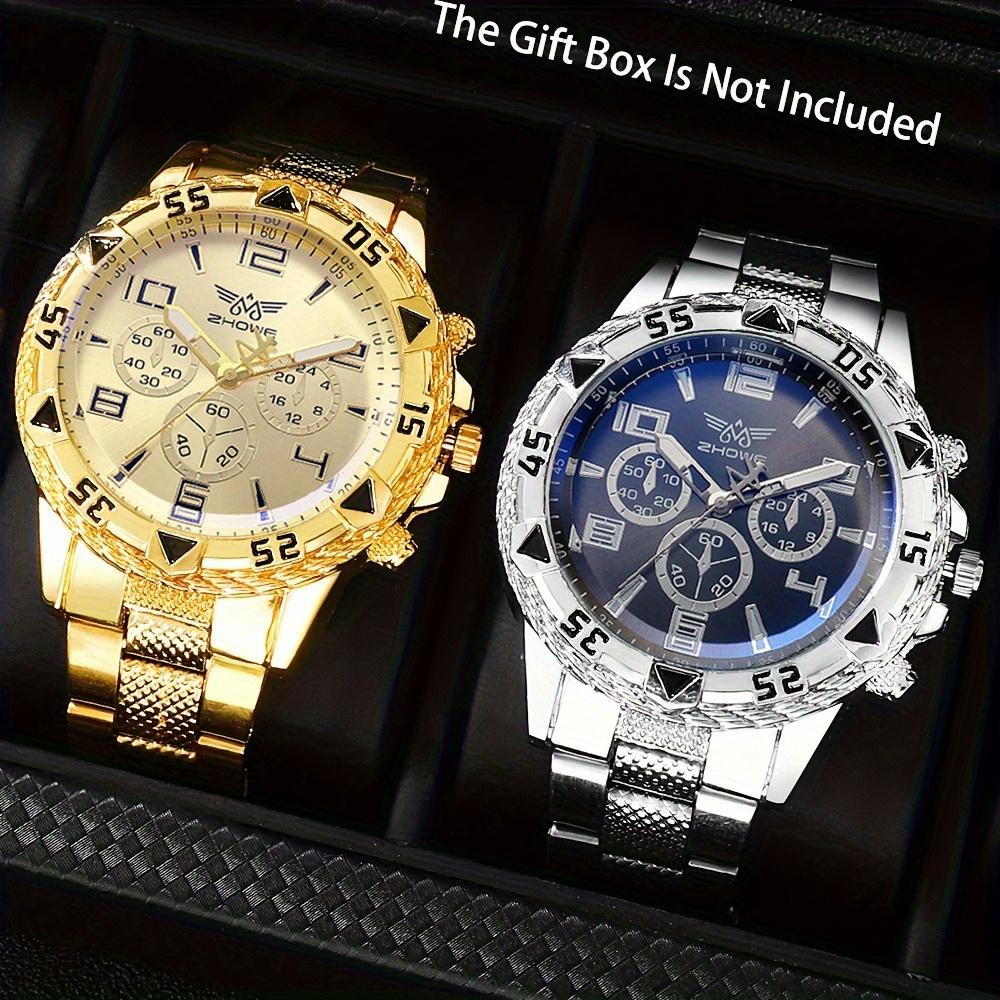 2 ชิ้น/เซ็ตนาฬิกาธุรกิจสำหรับผ - Smartwatch Watches For Men Digital บทวิจารณ์และราคา