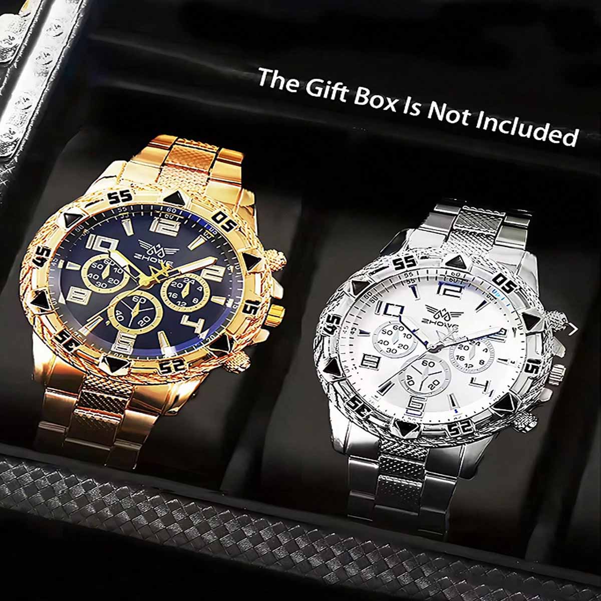 2 ชิ้น/เซ็ตนาฬิกาธุรกิจสำหรับผ - Smartwatch Watches For Men Digital บทวิจารณ์และราคา