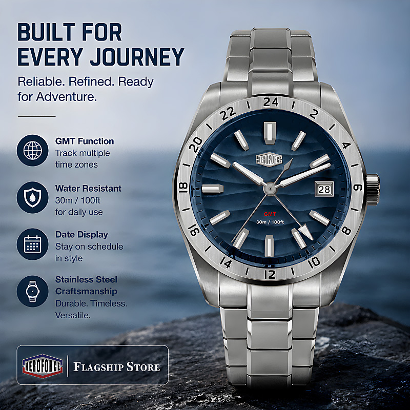 HEROFORCE ใหม่นาฬิกาควอทซ์เรือ - Timex Watches Smartwatch บทวิจารณ์และราคา